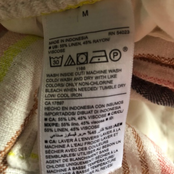 NWOT - Old Navy Linen Pants - Picture 5 of 6